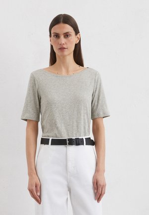 T-shirt basique - mid stone melange