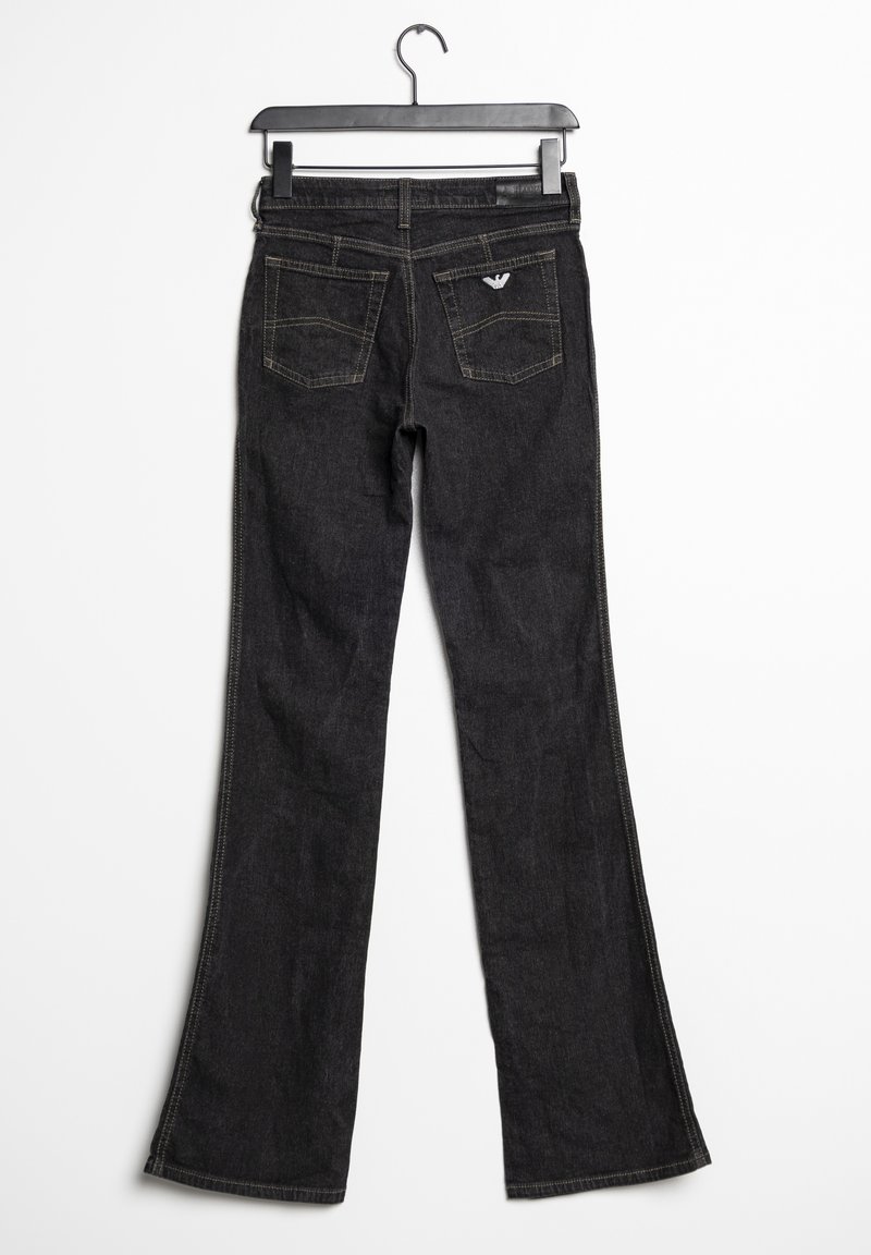 Armani Jeans Flared Jeans - black - (Pre-owned) - Zalando.ie