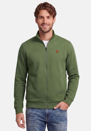 U.S. Polo Assn., USTheoo - Sweatjacke - olive