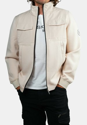 Redskins Sweat zippé - beige