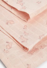 Next 4 PACKS - Muslintæppe - pink rabbit