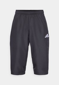 TIRO ESSENTIALS W3/4PNT - Pantaloncini 3/4 - black/white