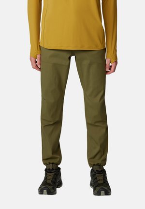 Mountain Hardwear, MOUNTAIN HARDWEAR HOSEN M HARDWEAR AP™ ACTIVE CROSSOVER PANT - Pantaloni outdoor - combat green
