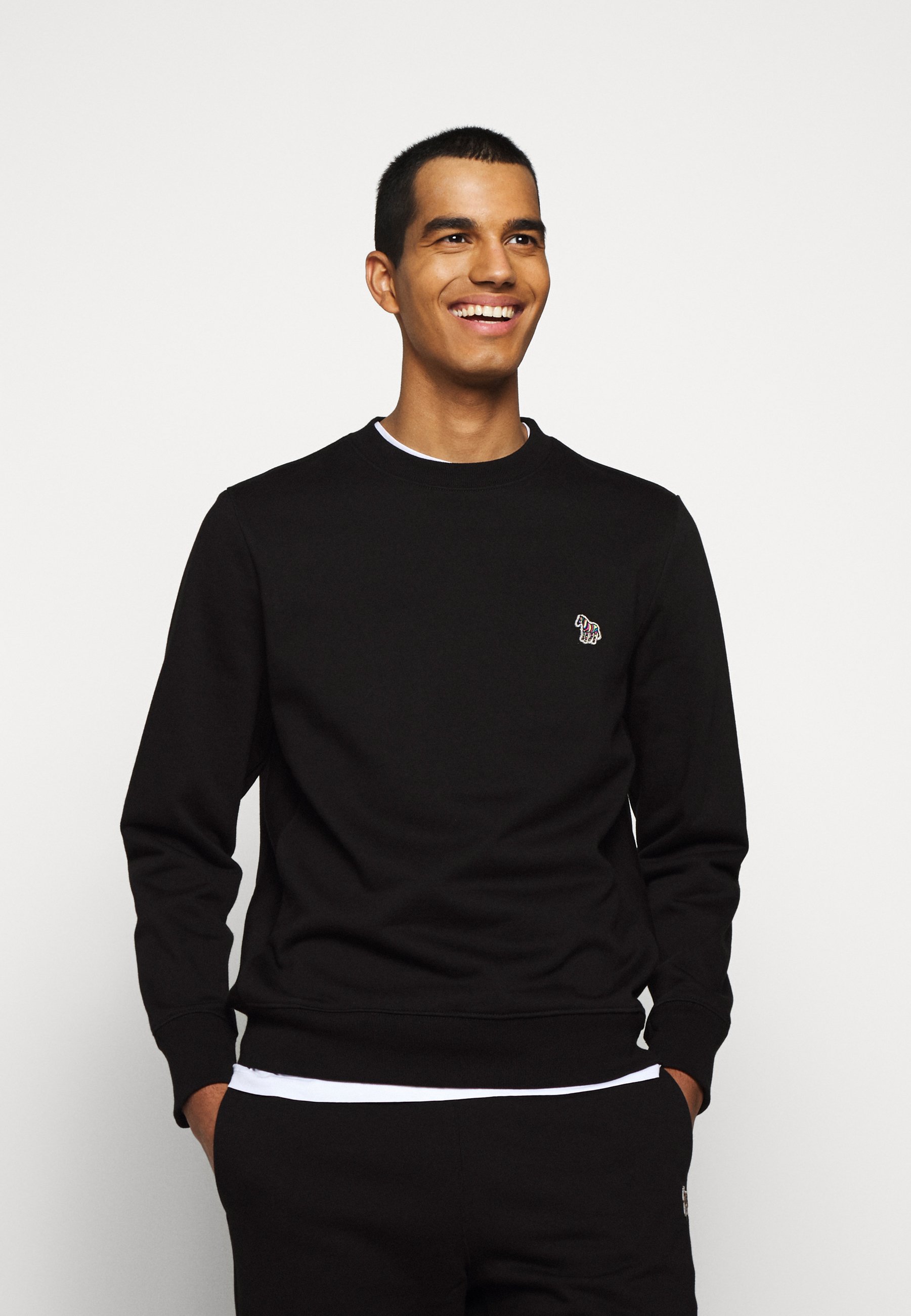 PS Paul Smith MENS Sweater black Zalando.nl PS Paul Smith Sweater blackblue Zalando.nl