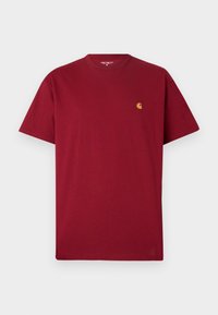 Unselected, scarlet/gold coloured