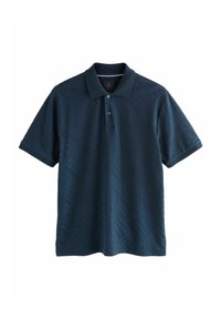 ZIP NECK SMART REGULAR FIT - Polo majica - navy blue