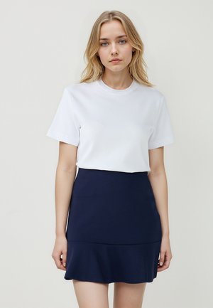 REGULAR FIT CREW NECK - T-shirt basic - white