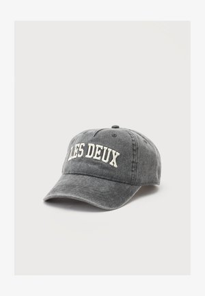 Les Deux, COLLAGE WASHED SOFT BASEBALL - Casquette - grey denim