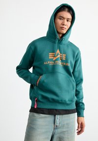 Alpha Industries BASIC HOODY - Melegítőfelső - force green