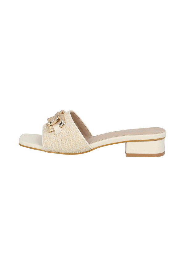 DARIE - Pantolette flach - beige