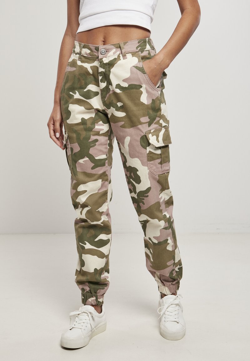 Urban Classics Pantaloni cargo duskrose camo/marrone chiaro Zalando.it