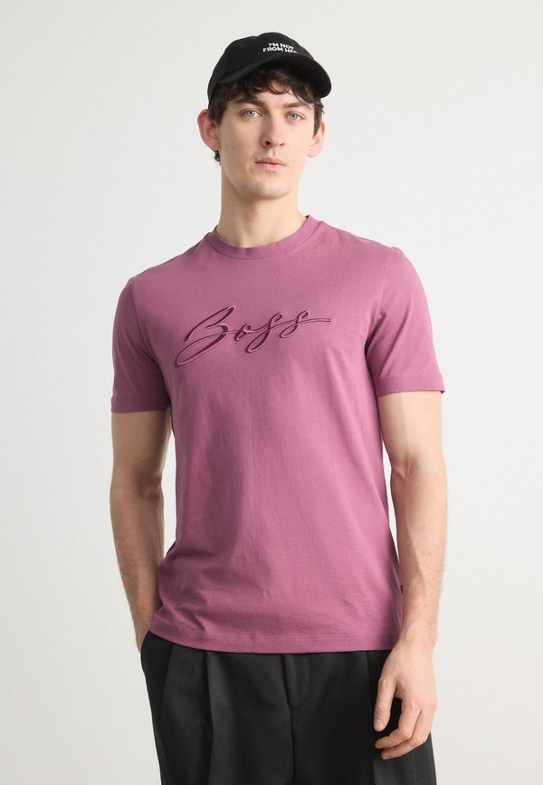 THOMPSON - Print T-shirt - bright purple