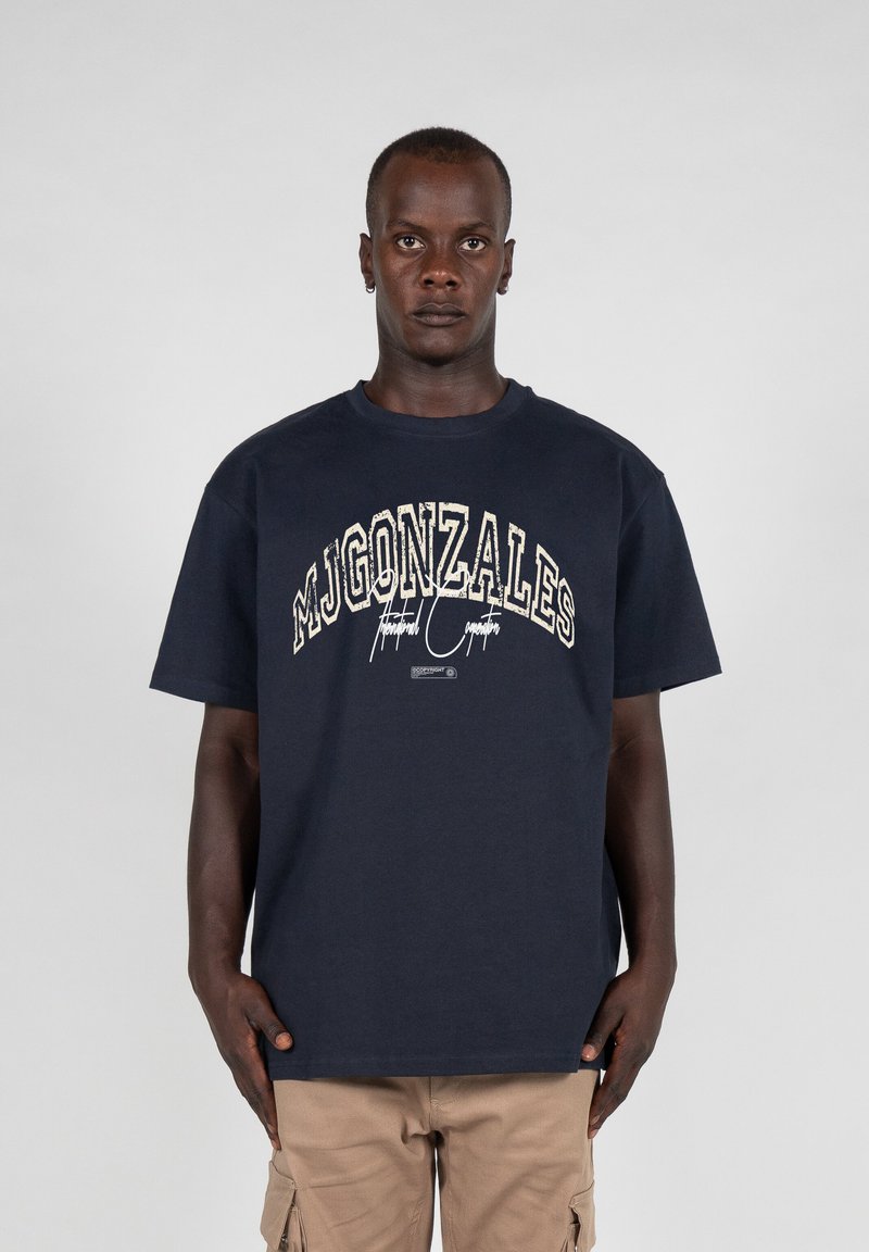MJ Gonzales T-shirts med print - navy