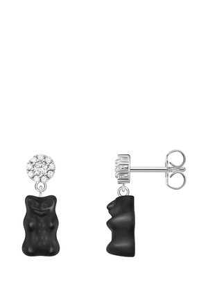 Ohrringe - silberfarben/schwarz/weiß