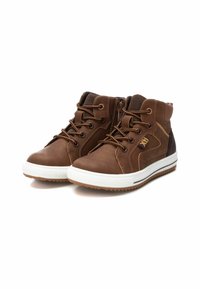 XTI Botines con cordones - camel