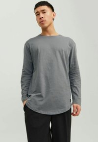 Jack & Jones JJENOA TEE O NECK - Pikkade varrukatega topp - sedona sage