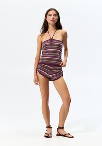 PULL&BEAR - Toppi - dark red Pienoiskuva 1