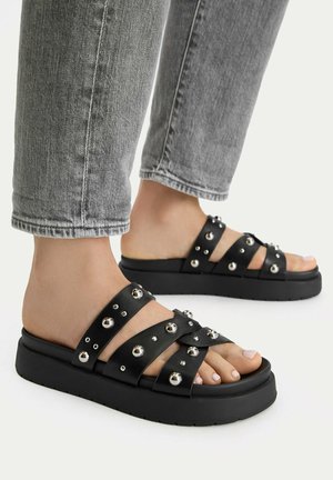 DeeZee, DEEZEE WOMEN'S FLIP-FLOPS BLACK - Pantolette flach - black