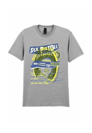 rockshirts, SEX PISTOLS GOD SAVE THE QUEEN T-SHIRT - Camiseta estampada - sport grey