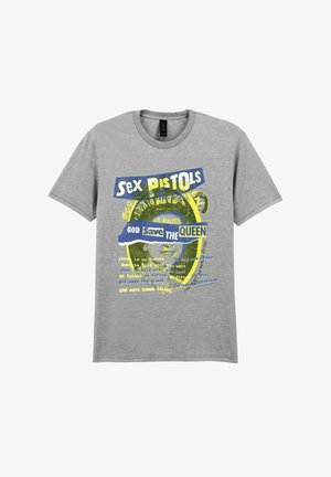rockshirts, SEX PISTOLS GOD SAVE THE QUEEN T-SHIRT - Camiseta estampada - sport grey
