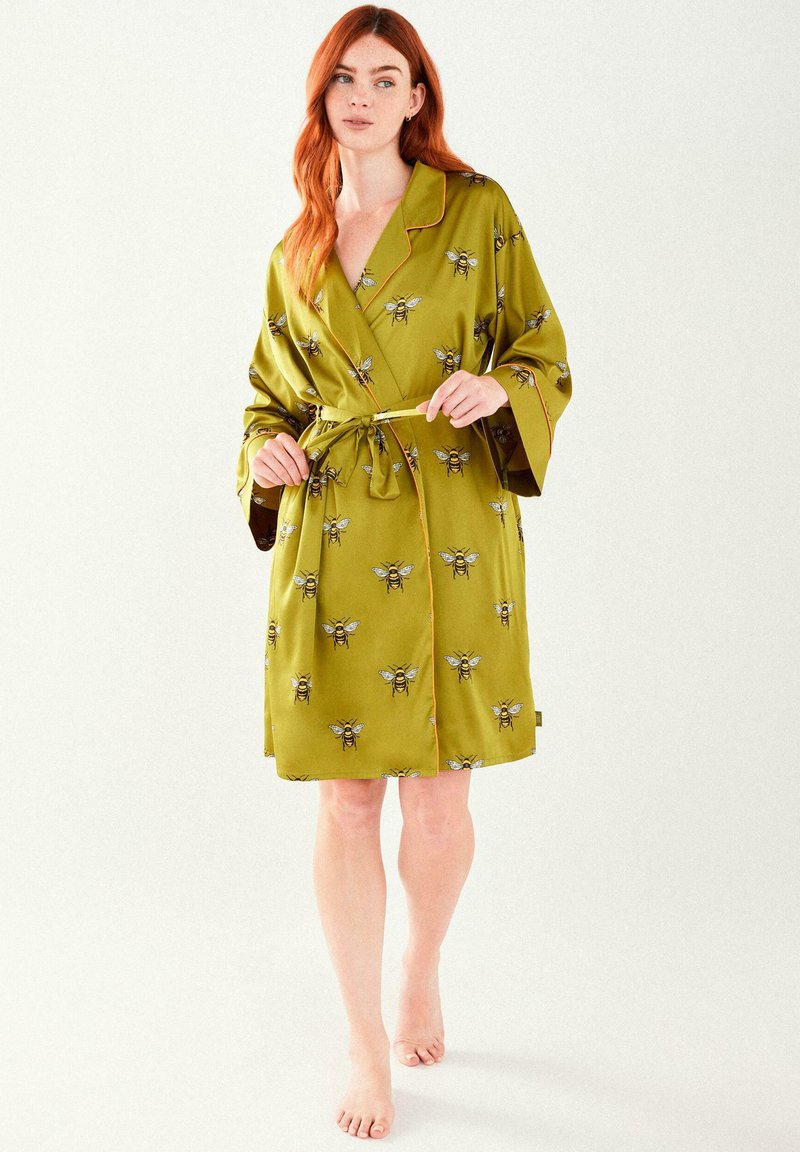 Chelsea Peers OLIVE BEE Dressing gown olive Zalando.ie