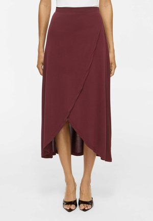 VILA VIMODALA HW WRAP SKIRT - NOOS - Jupe trapèze - port royale