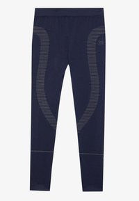 Pier One Sport THERMAL SEAMLESS SPORTS SET - TOP & LEGGINGS - Hosszú ujjú felső - dark blue