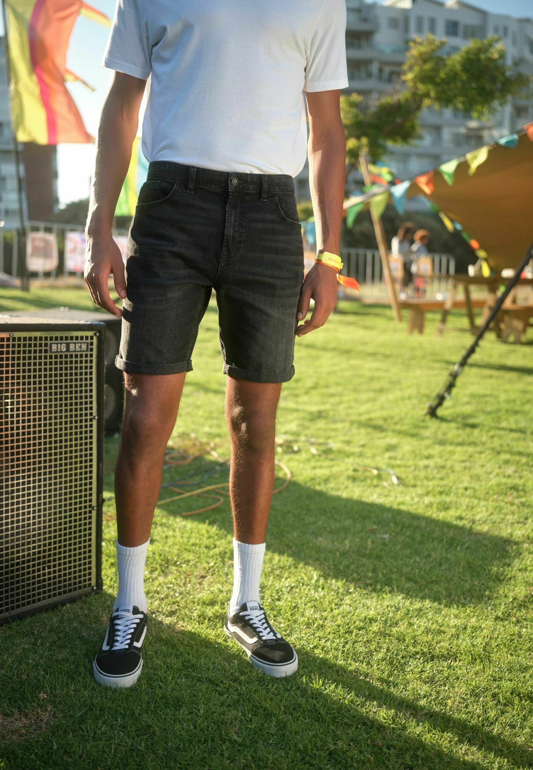 DeFacto SLIM FIT - Pantalones deportivos - black/negro - Zalando.es
