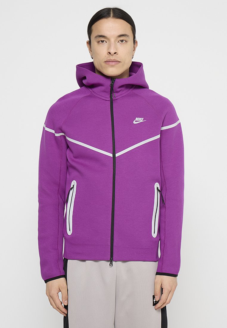 Nike Sportswear Sweater met rits paars