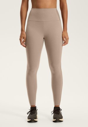 COMFORTLUX HIGH-RISE ANKLE-LENGTH - Leggings - mottled beige