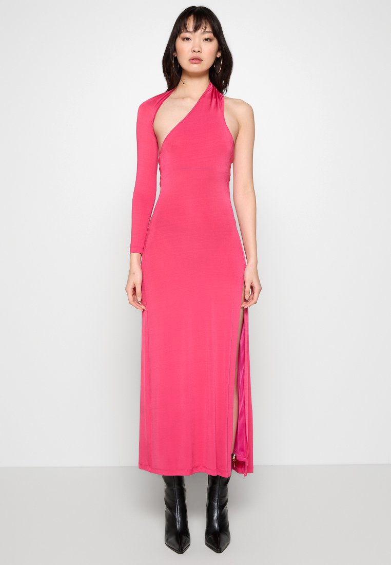 Versace Jeans Couture Maxi-jurk donkerroze