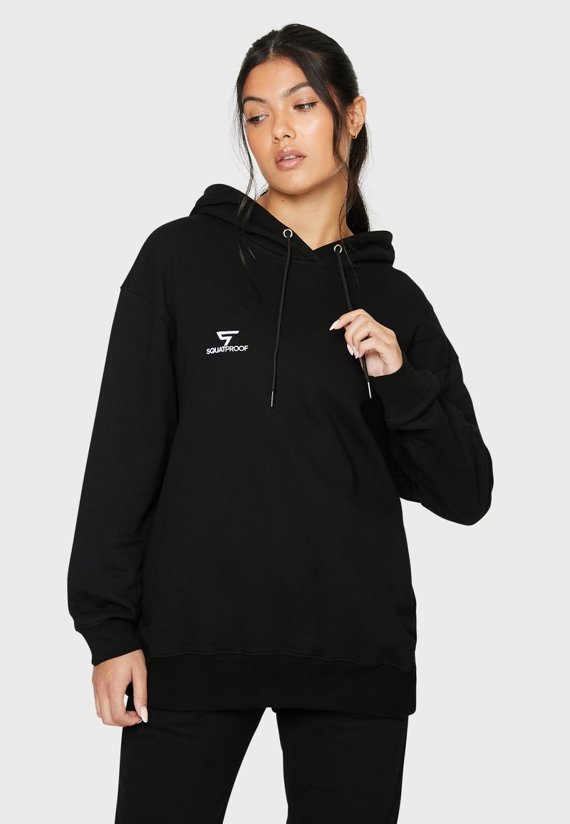 SQUATPROOF SP LEFT COMFY ACTIVE PUMP COVER  - Jersey con capucha - black