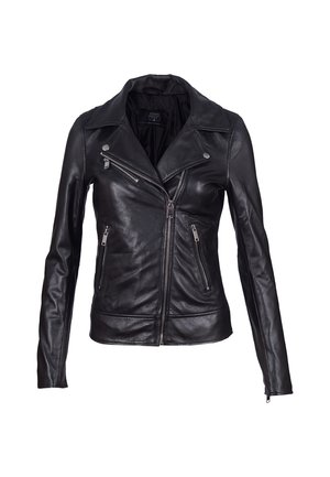 Giacca di pelle - black