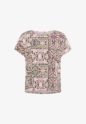 BRAX, STYLE CAELEN S - T-Shirt print - bright purple