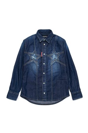 UNISEX - Chemisier - blue denim