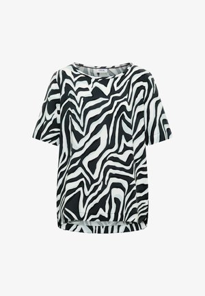 Cecil, BLUSENSHIRT MIT RUNDHALS UND PRINT - Blouse - palm breeze green