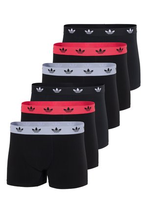 6-PACK - Kurze Boxershorts - schwarz/multicolor