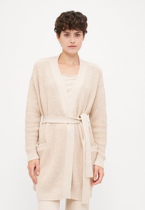 SHORT WRAP - Dressing gown - oat