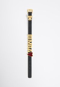 Bimba Y Lola CORREA LOGO Y CORAZÓN GLITTER - Apyrankė - black