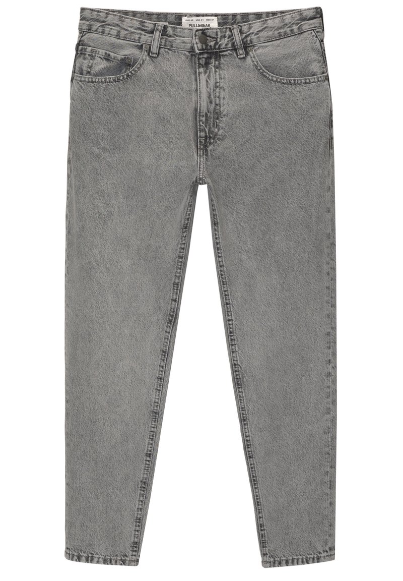 PULL&BEAR Straight leg jeans donkergrijs PULL&BEAR Straight leg jeans donkergrijs