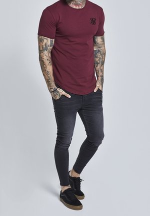 SIKSILK, T-shirt basique - bordeaux