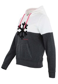 Peak Mountain À ACARLO - Sweat à capuche - blanc gris