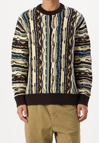 Selected Homme Stickad tröja - brown