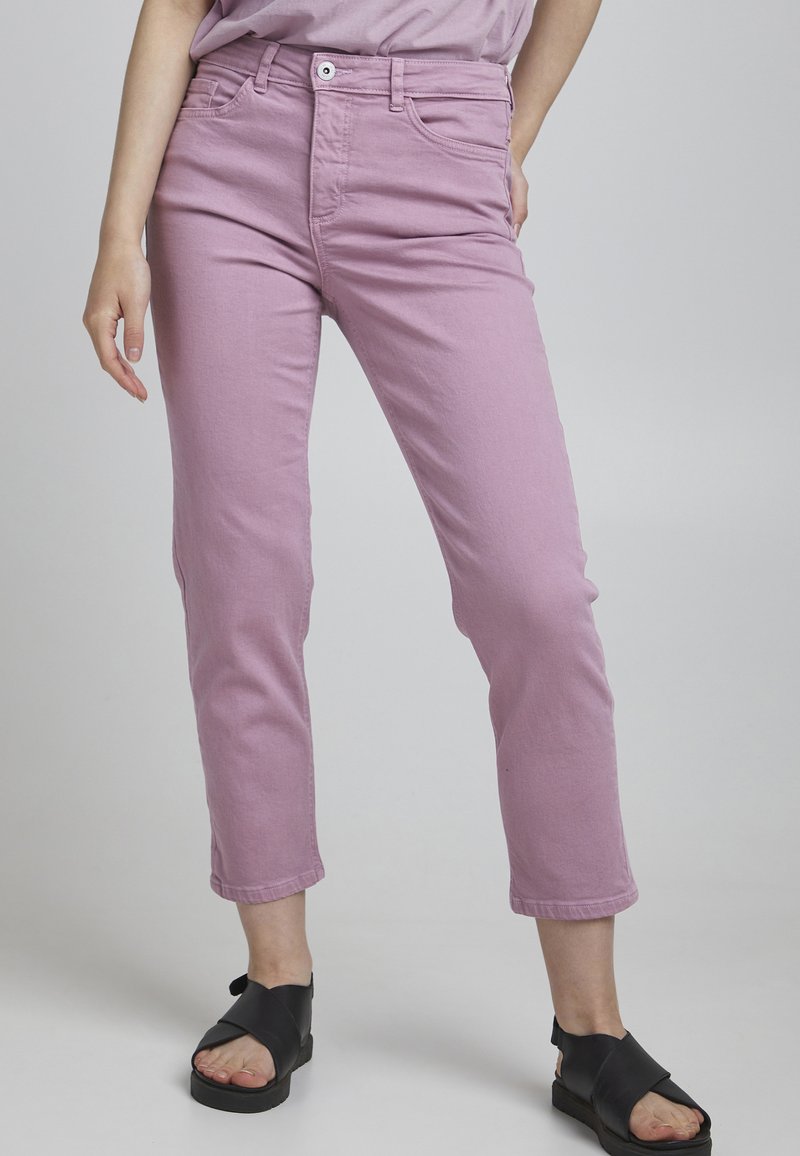 ICHI - IHPENNY RAVEN - Jeans straight leg - lavender mist, Förstora