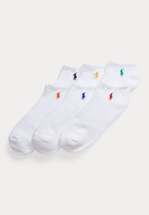 Polo Ralph Lauren, CUSHIONED LOW CUT-SOCK 6 PACK - Chaussettes - white