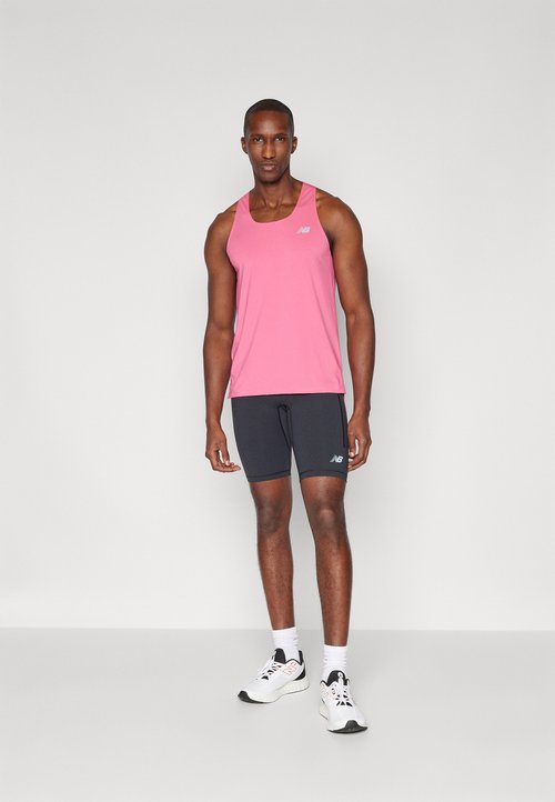 New Balance SLEEK POCKET HALF - Short running tights - black — photo 2