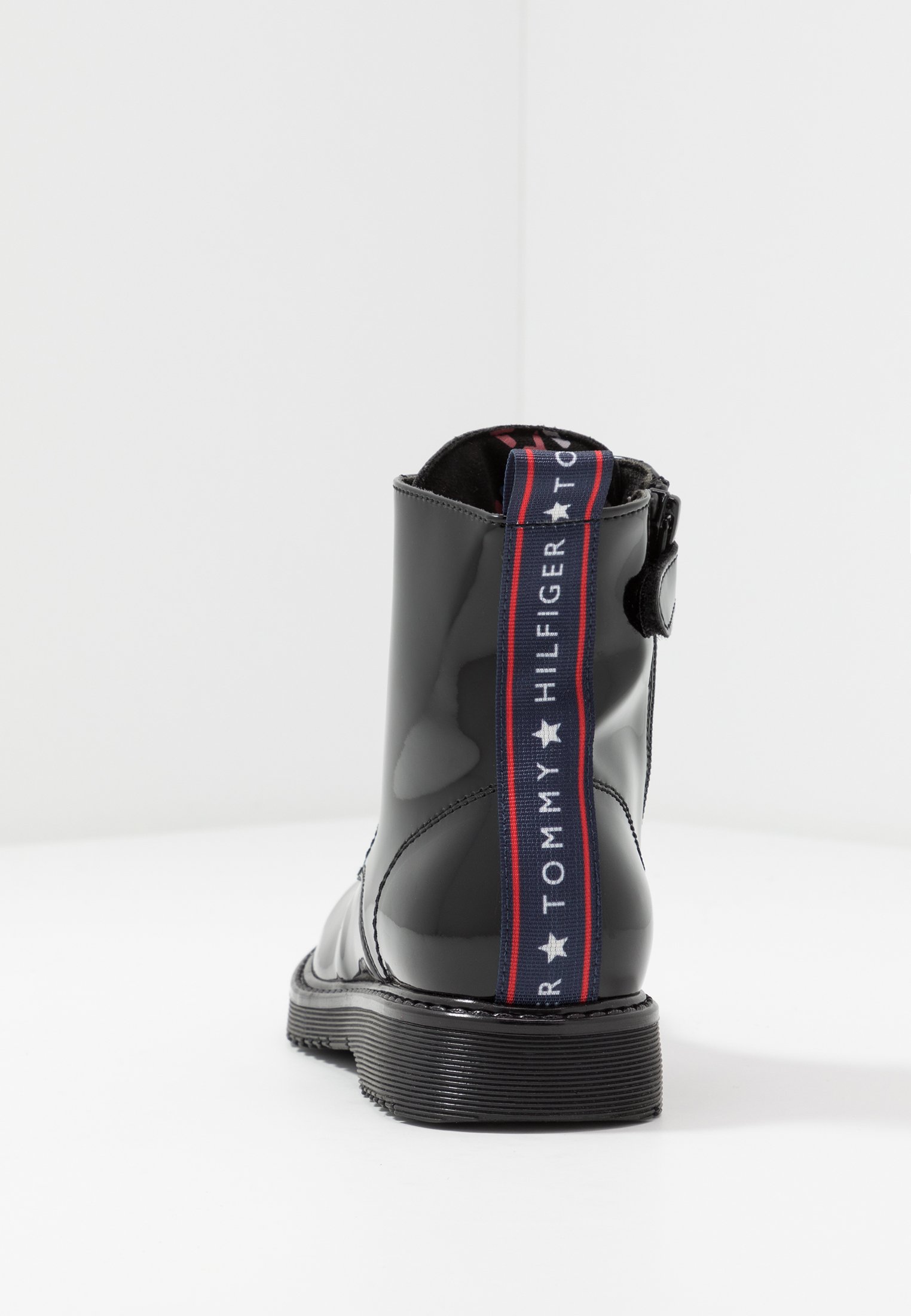 tommy hilfiger lace up ankle boots