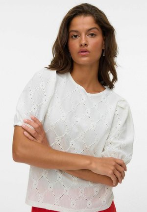 VMSIGNE - Bluse - snow white