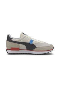 Puma FUTURE RIDER PLAY ON UNISEX - Sapatilhas - whisper white-puma white puma black