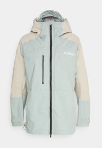 adidas Terrex TERREX XPLORIC RAIN.RDY - Hardshell jacket - silver/beige